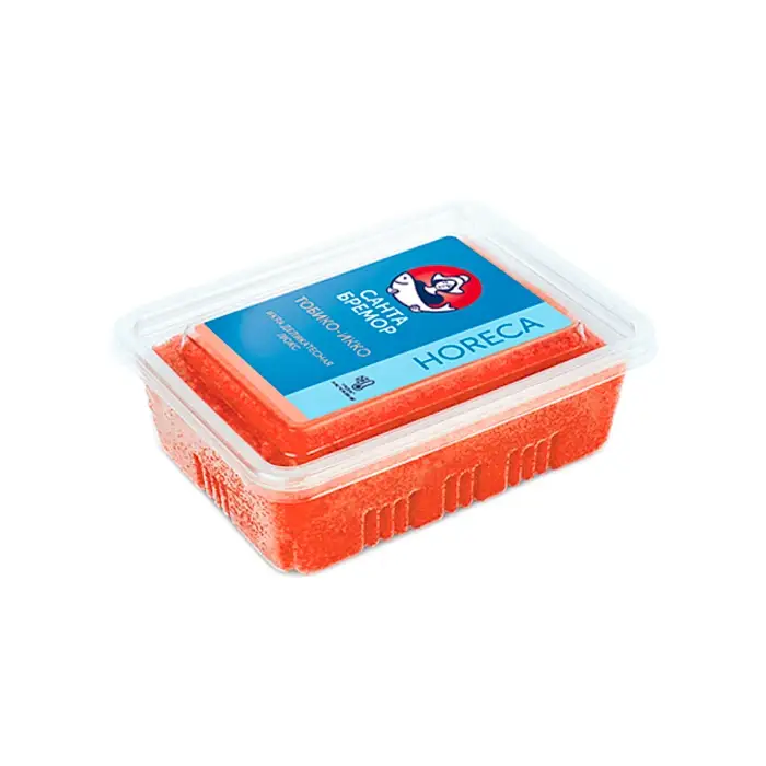 Икра деликатесная Люкс Масаго Энко оранжевая, 500 г