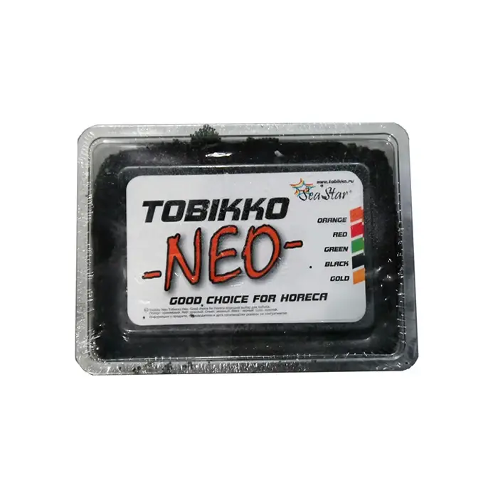 Икра летучей рыбы Тобико, черная 500 г