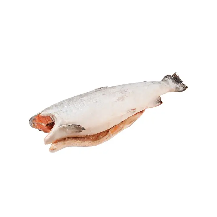 Кижуч потрошеный без головы, штучной заморозки L, 2,3–4 кг