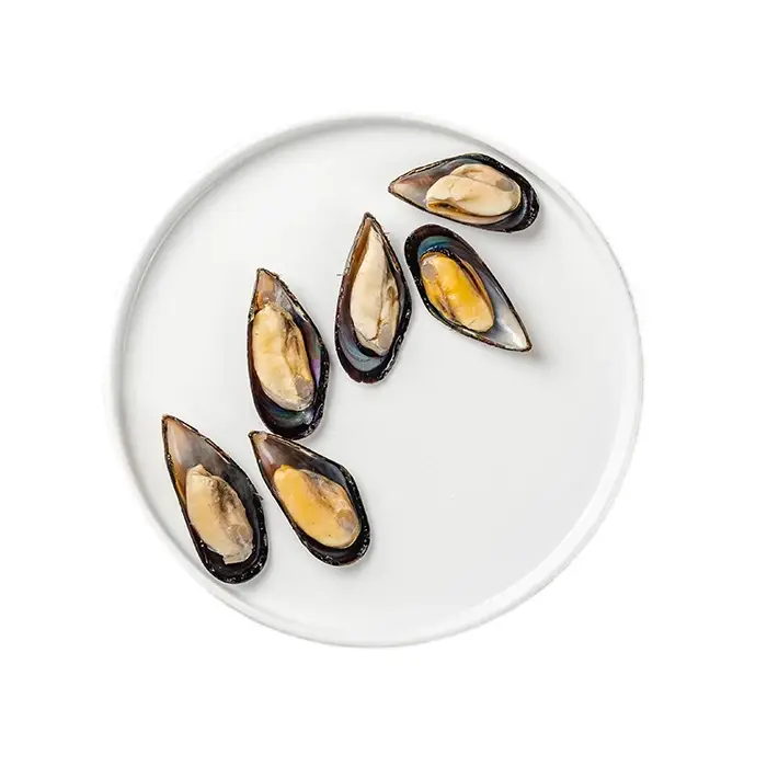 Мидии на половине раковины 30/40 1 кг