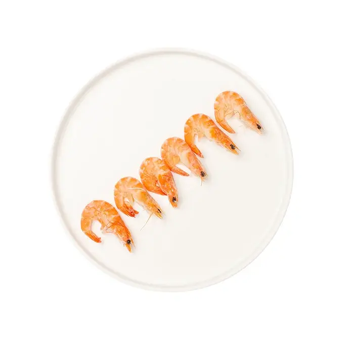 Креветки варено-мороженые с головой в панцире 90/130 14%, 5 кг