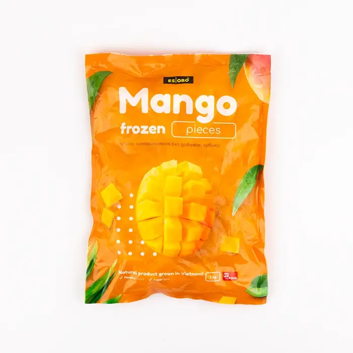 Манго кубики свежемороженые Esoro, 1 кг