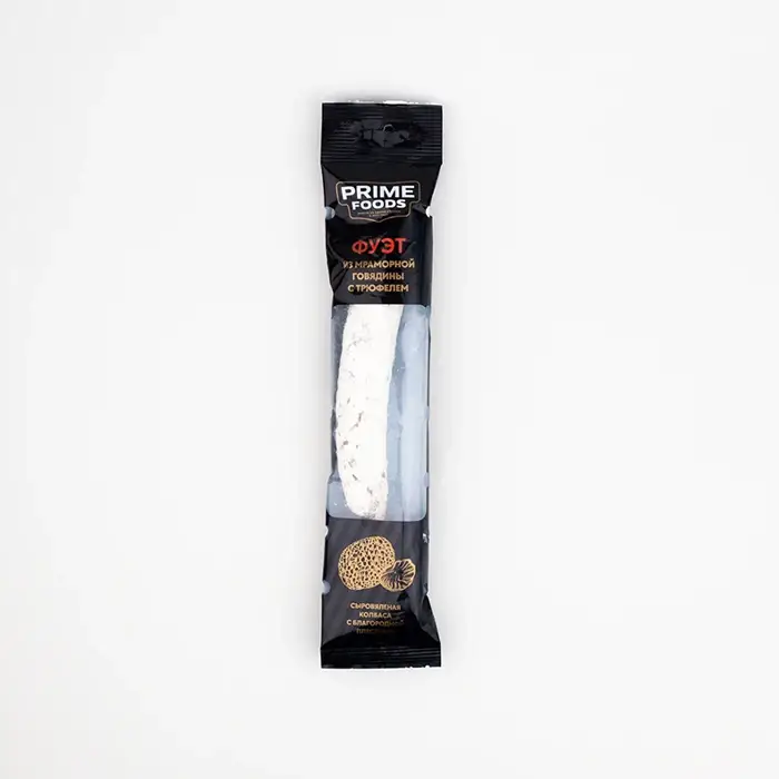 Колбаса сыровяленая Фуэт из мраморной говядины с трюфелем, PRIME FOODS, 110 г