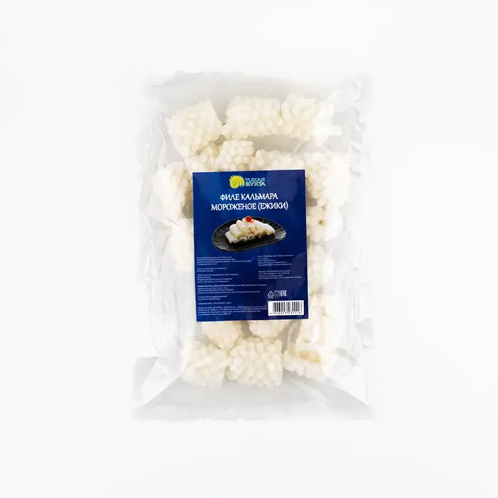 Филе кальмара фигурное (ежик), 500 гр