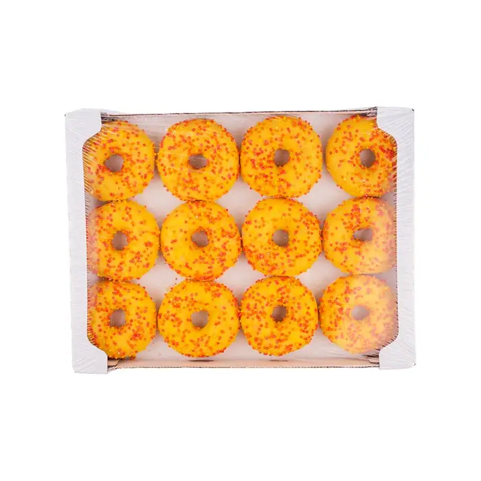 Донат с начинкой манго "Stokson", 36 шт по 70 гр