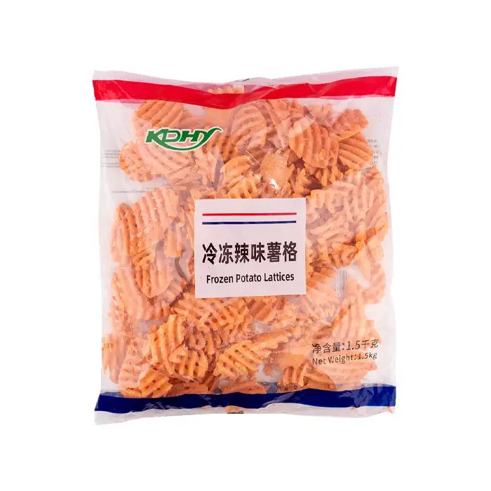 Картофельная решетка в хрустящей панировке со специями Kaida, 1,5 кг