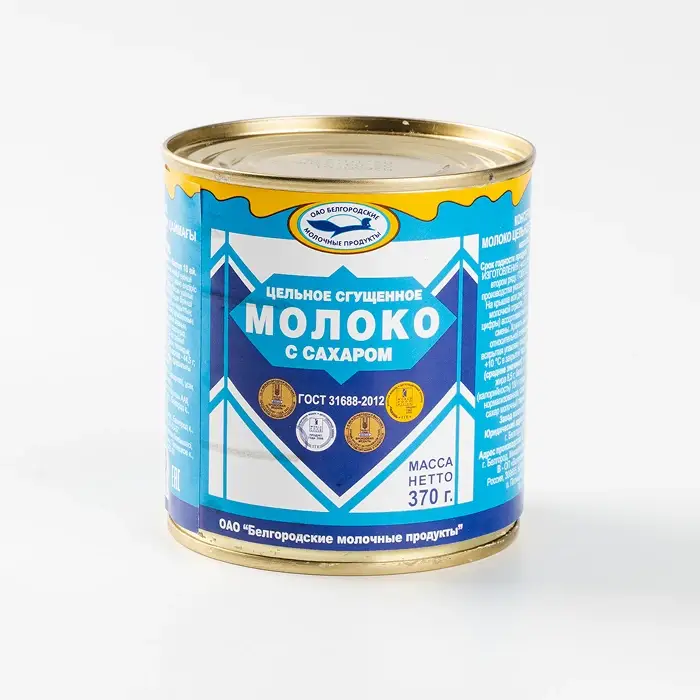 Молоко цельное сгущенное ГОСТ 8,5%, 370 г