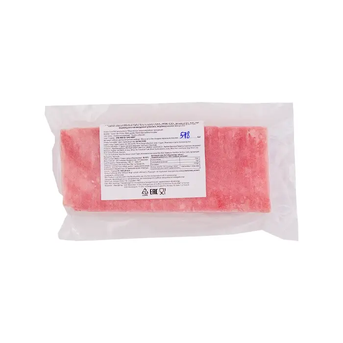 Филе тунца свежемороженое, 500–800 г