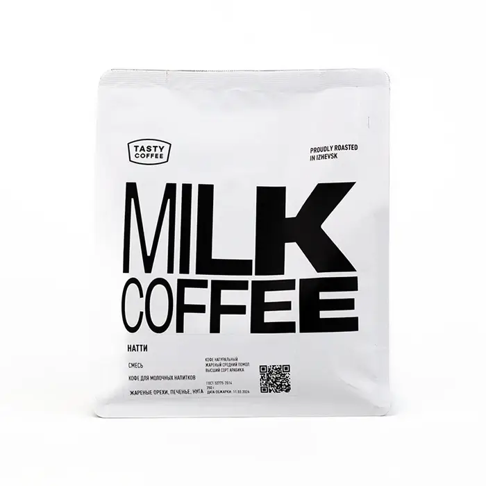Кофе молотый, эспрессо-смесь 100 % Натти Тasty Coffee, 250 г