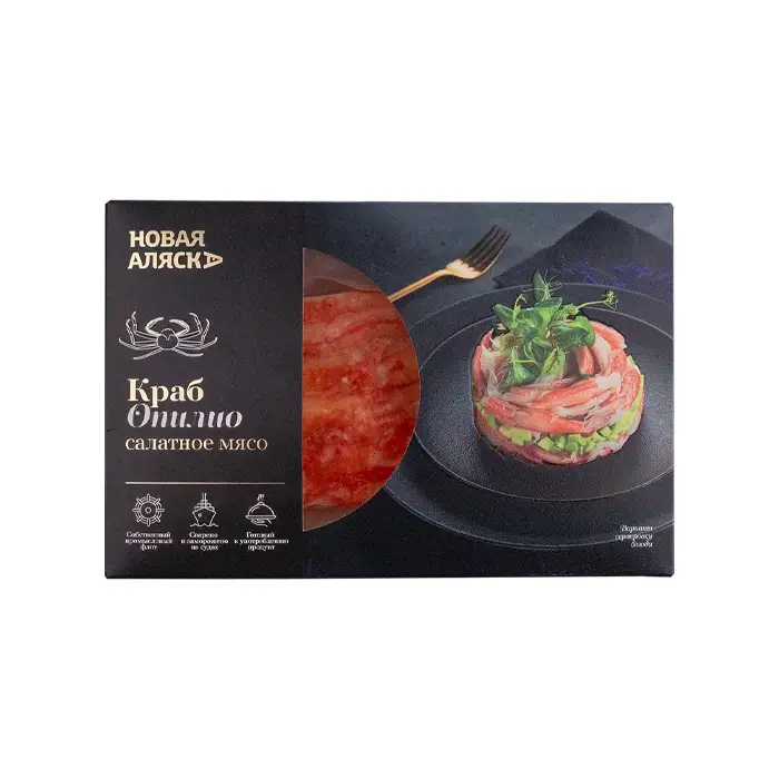 Краб-стригун Опилио, мясо салатное, 200 г