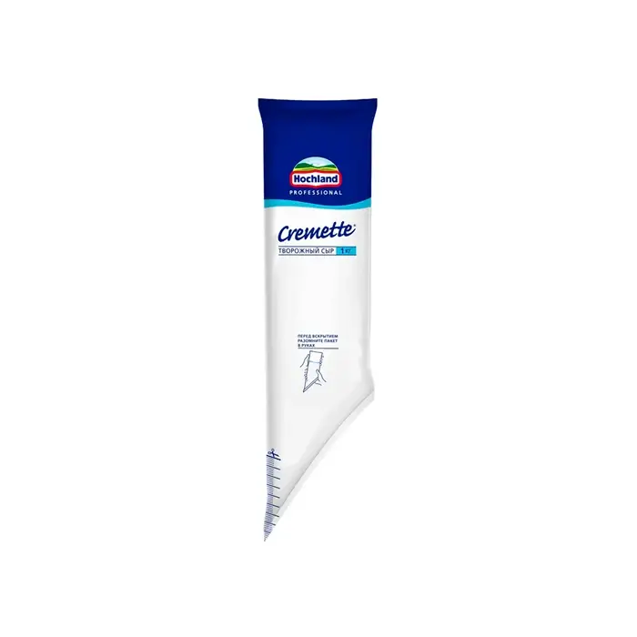 Сыр творожный Cremette 65% Hoсhland Professional, 1 кг