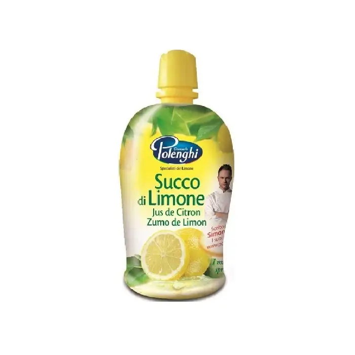 Сок лимона натуральный Polenghi Food S.r.l., 200 мл