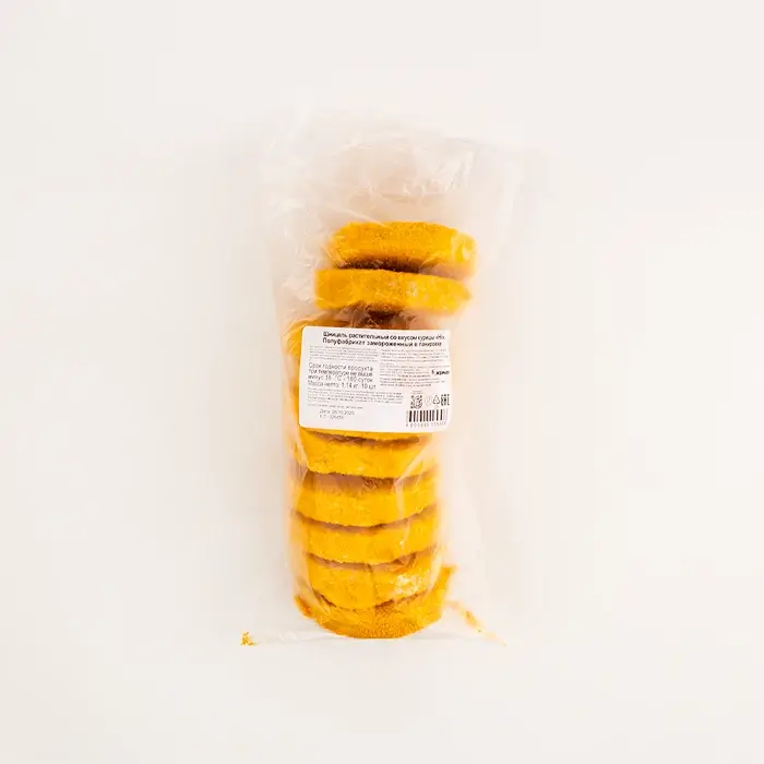 Шницель растительный замороженный со вкусом курицы Hi EFKO FOOD, 1,14 кг