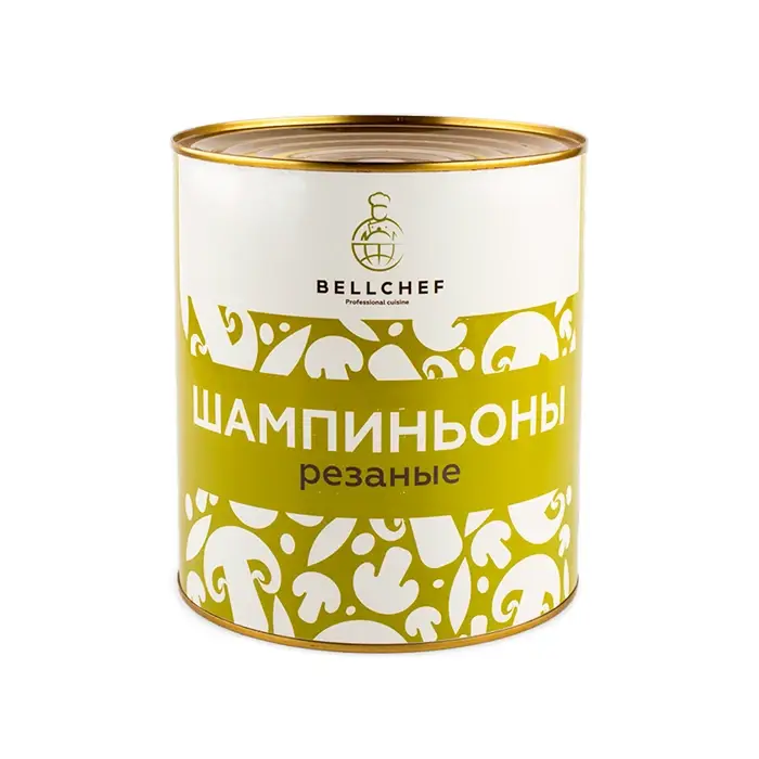 Шампиньоны резаные Bellсhef, 800 гр