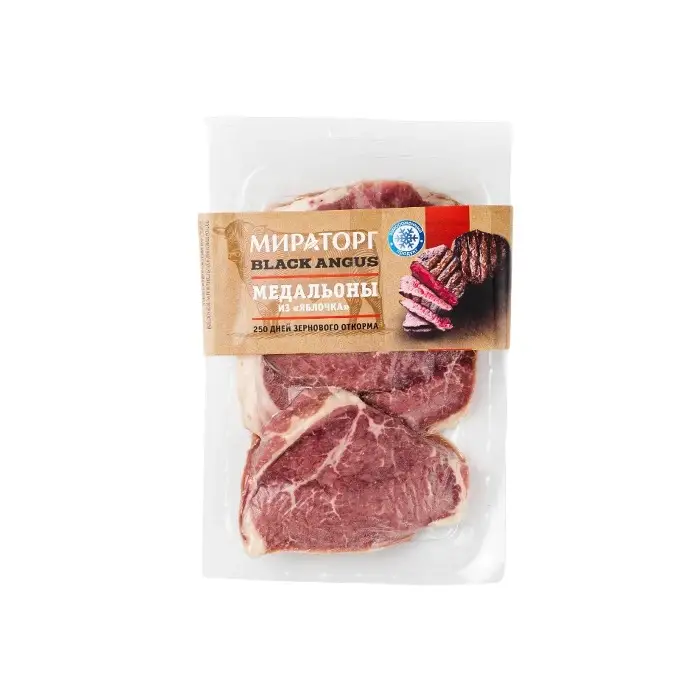 Говядина, стейк Медальоны из яблочка Black Angus DF «Мираторг», 490 г