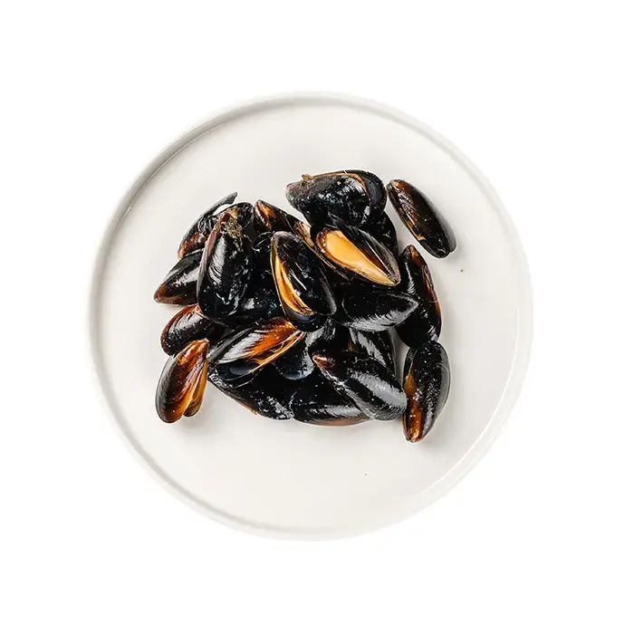 Мидии в раковинах варено-мороженые в собственном соку, 450 г