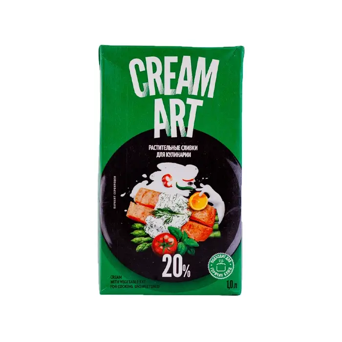 Крем на растительных маслах жир. 20% "CreamArt", 1 кг