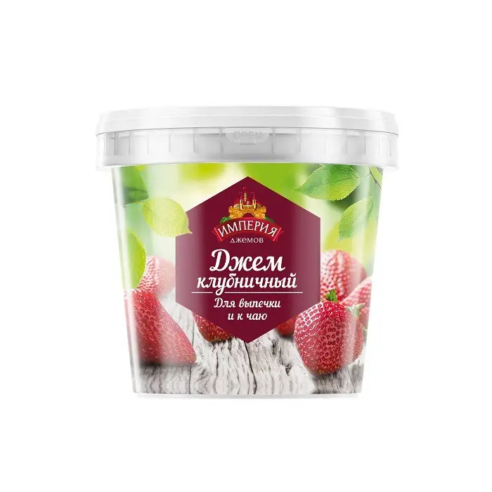 Джем с кусочками, клубничный, 1 кг