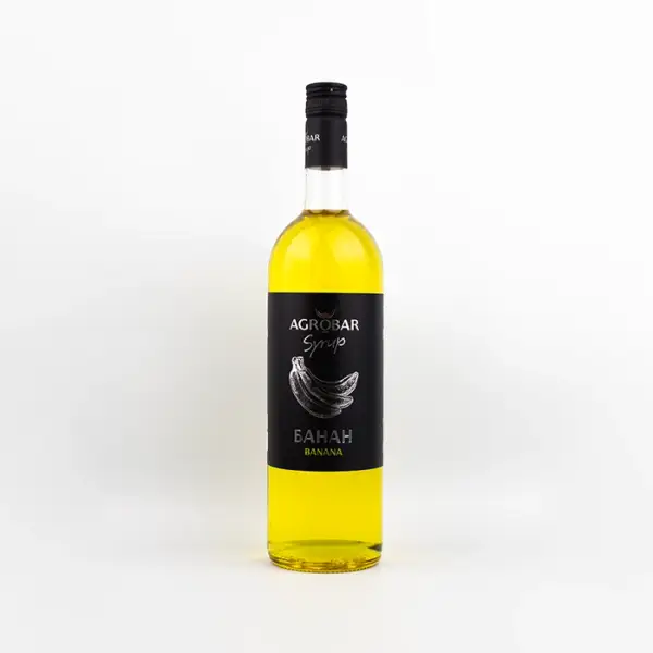 Сироп для барных коктейлей Банан Agrobar, 1 л
