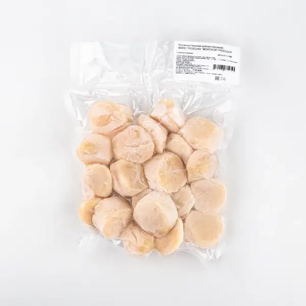 Гребешок морской Курильский без икры 10/20, глазурь 5%, 1 кг