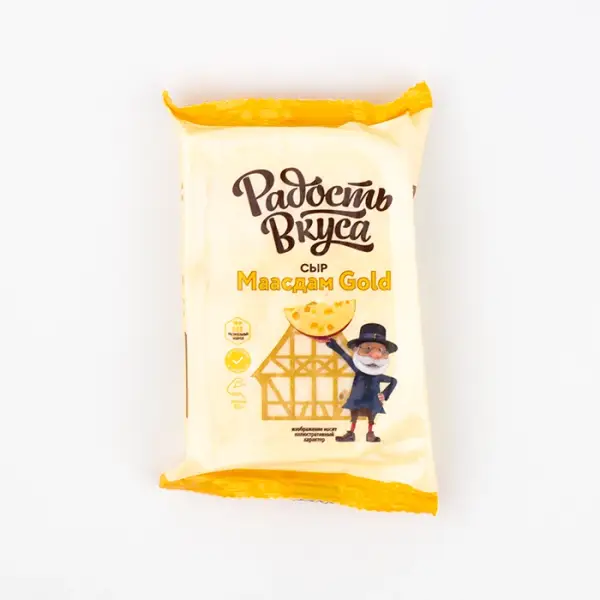 Сыр твердый Маасдам Gold 45 % «Радость вкуса», 180 г