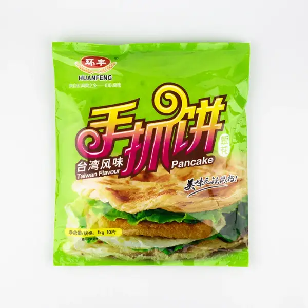 Лепешка Роти с зеленым луком Huanfeng, 10 шт в 1 упаковке