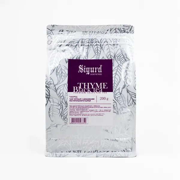 Чай черный с чабрецом Thyme Black, 200 г