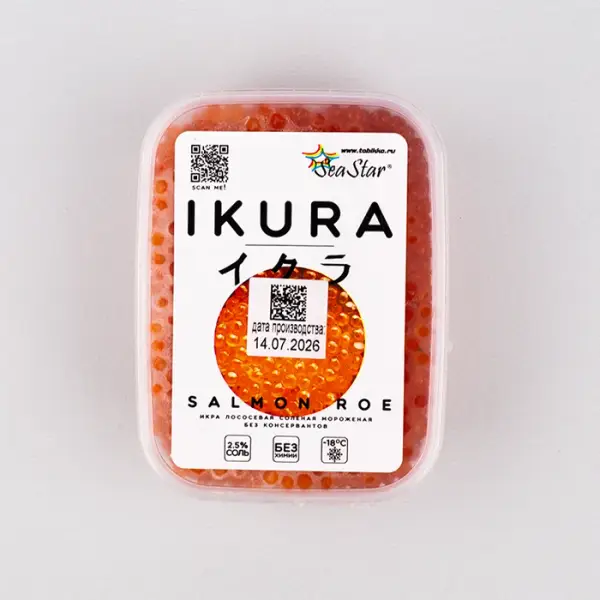 Икра горбуши Ikura SeaStar, 250 г
