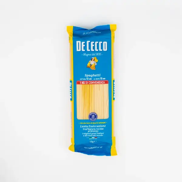 Макароны n. 012 Спагетти De Cecco, 1 кг