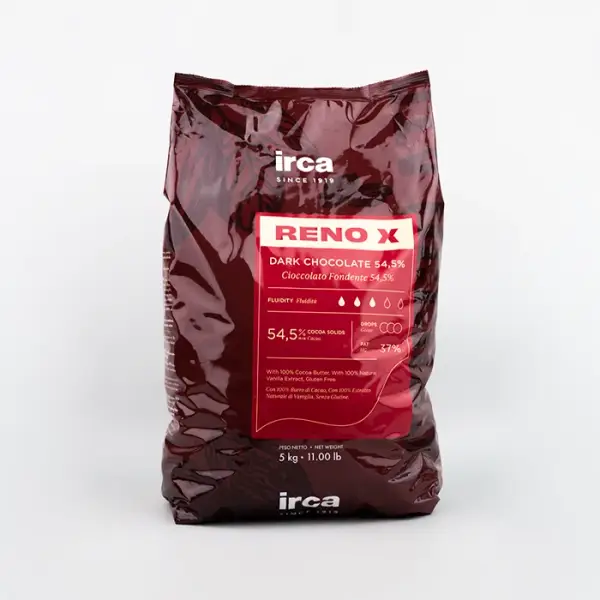 Шоколад темный Reno Х, 54,5 % диски, 5 кг