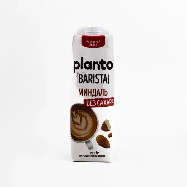 Напиток миндальный Barista без сахара Planto, 1 л