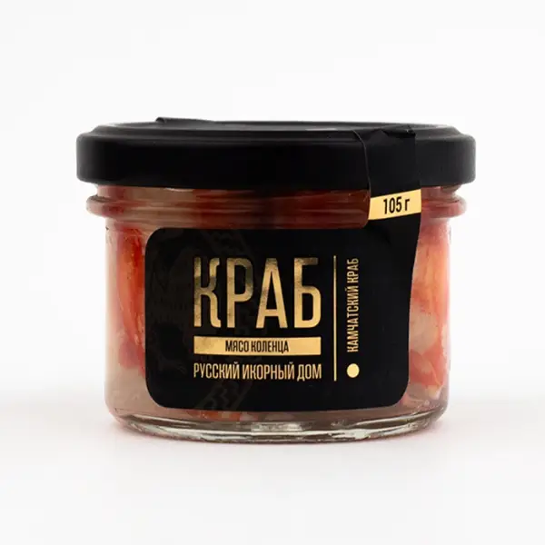 Мясо краба (коленце) Камчатский краб «Русский Икорный Дом», 105 г