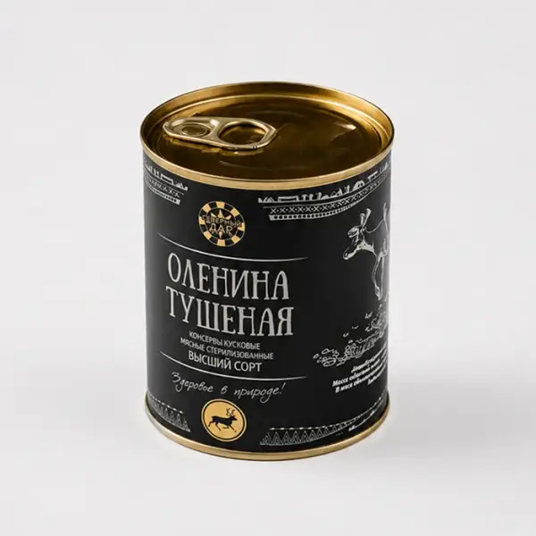 Оленина тушеная «Северный дар», 338 г