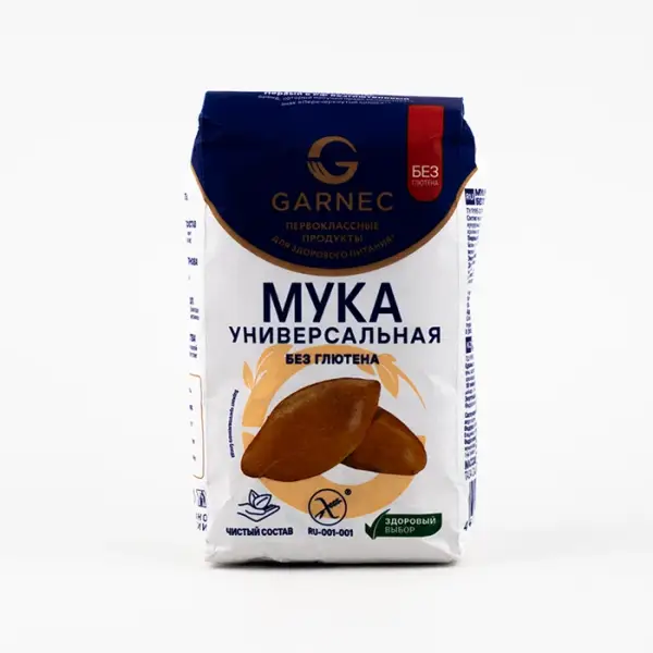 Мука кукурузная без глютена Garnec, 500 г