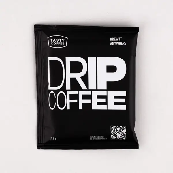 Дрип-пакеты Эфиопия Сидамо Tasty Coffee, 110 г