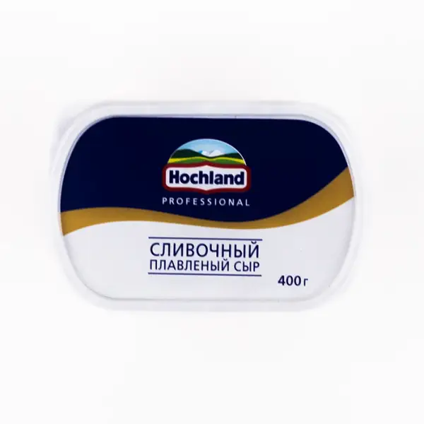 Сыр плавленый сливочный 55 % Hoсhland Professional, 400 г