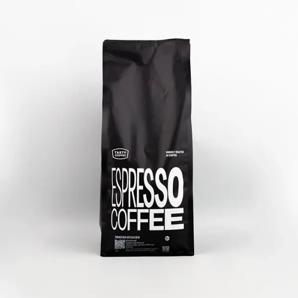 Кофе в зернах обжаренный, моносорт эспрессо Эфиопия Иргачефф Tasty Coffee, 1 кг