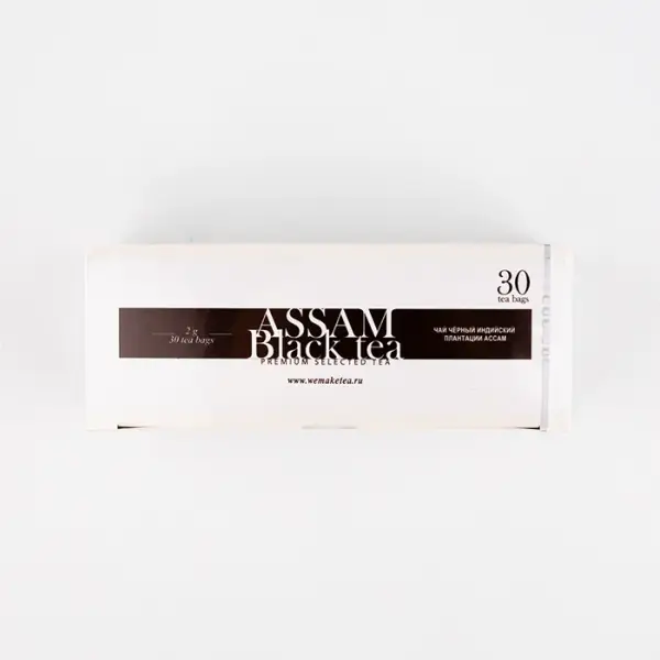 Чай черный Ассам Black Assam Sigurd 30 пакетиков по 2 г