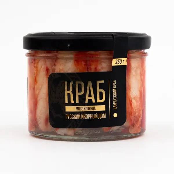 Мясо краба (коленце) Камчатский краб «Русский Икорный Дом», 250 г