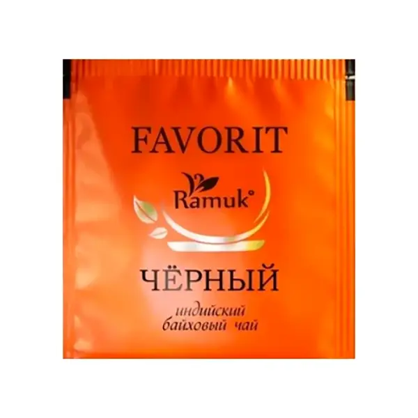 Чай черный Ramuk favorit, 200 пакетиков по 1,5 гр