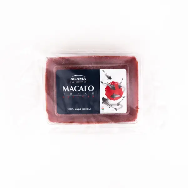 Икра деликатесная Масаго Энкай красная «Агама Истра», 500 г