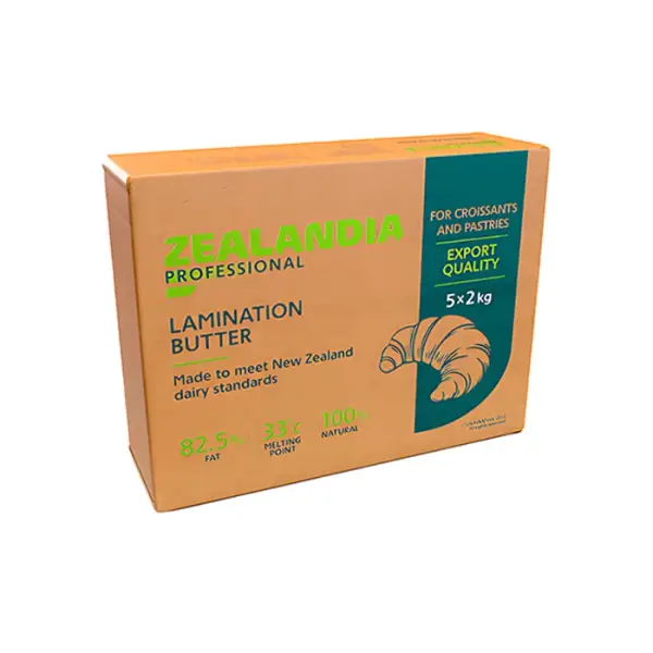 Масло сладкосливочное листовое Professional 82,5% Zealandia, 2 кг