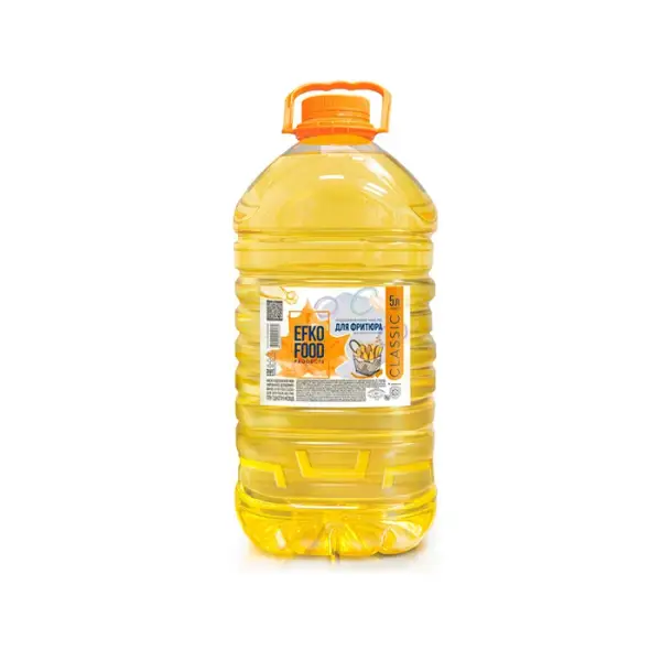 Масло подсолнечное фритюрное EFKO FOOD professional, 5 л