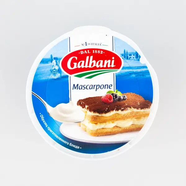 Сыр мягкий Маскарпоне 80 % Galbani, 500 г