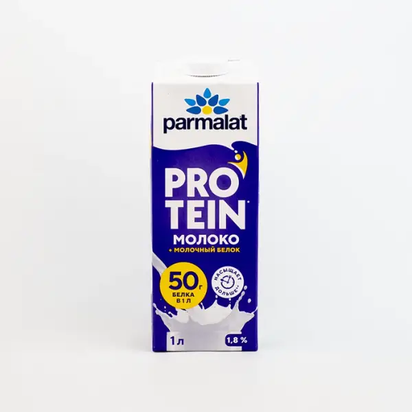 Молоко 1,8% безлактозное с протеином Parmalat Protein, 1 л