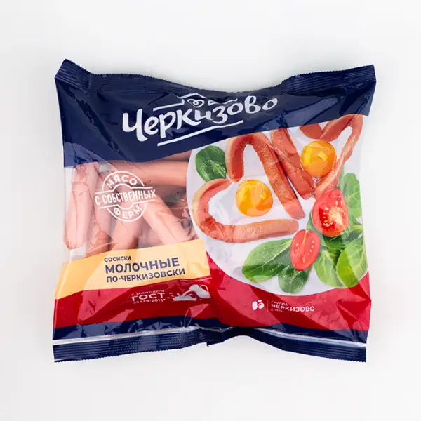 Сосиски молочные «Черкизово», 1,5 кг