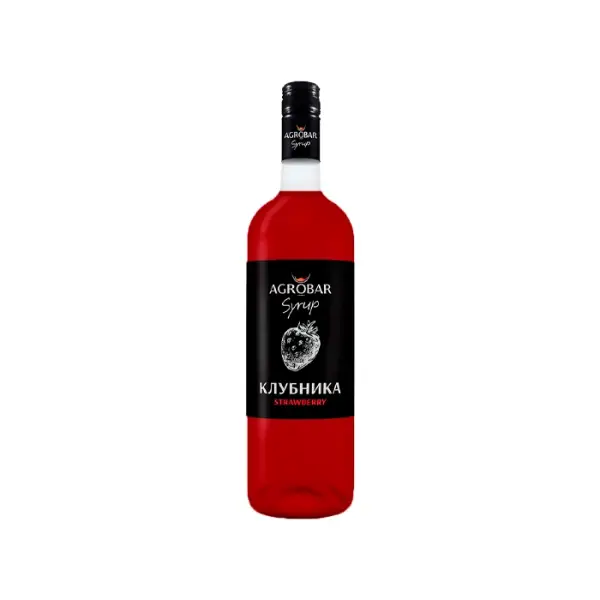 Сироп для барных коктейлей Клубника, 1 л