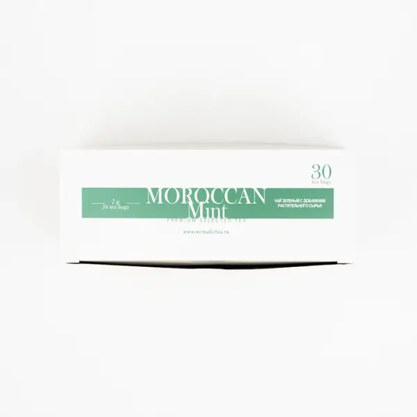 Чай зеленый Марокканская мята Morocan Mint Sigurd, 30 пакетиков по 2 гр