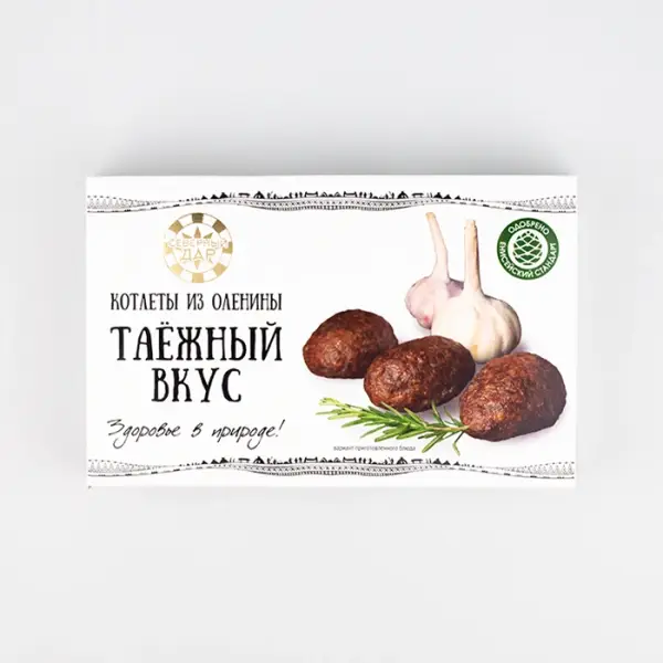 Котлеты из оленины Таежный вкус «Северный дар», 540 г