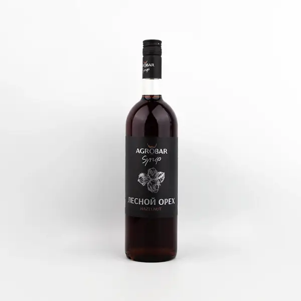 Сироп для барных коктейлей Лесной орех AGROBAR, 1 л